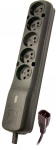 Lestar Extension cord LZ-430BW 1,5M 320IEC BLACK