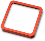 EK Water Blocks EK-Quantum Magnitude Accent Rahmen - rot