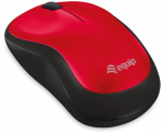 Equip Komfortmaus Wireless USB-A LR rot
