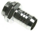 Bitspower Anschluss gerade G1/4 Zoll AG auf 10mm ID - silber gl&auml;nzend