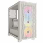 CORSAIR 3000D RGB AIRFLOW Mid-Tower PC Case - White