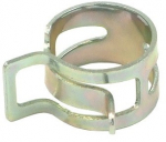 hose clamp spring 17 - 19mm silver