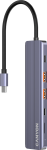 Canyon USB-6-in1 HUB USB-C HDMI2xUSB-ASD1xUSB-C 100W retail
