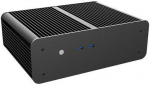 Akasa Euler MX Plus Aluminium Mini-ITX Case, Black