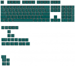 Glorious GPBT Basics Totem Green Keycaps, ANSI Layout
