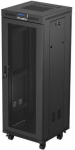 Lanberg Standing rack cabinet 19 inch 32U 600x600 perforated door LCD black (Flat pack)