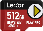 Memory card Lexar PLAY Pro microSD Express 7.1 512GB