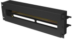 Lanberg Voltage distribution panel 3U 19 inches with DIN ts-35 rail, black