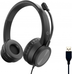CONCEPTRONIC Headset USB-A Mikro,int.Bed.Stereo 2.0m sw