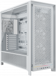 Corsair 5000D PC case, midi tower, E-ATX, tempered glass, white