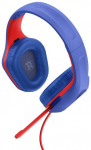 Trust GXT 415SM Zirox Headset Wired Head-band Gaming Blue, Red