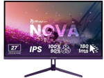 Arozzi Nova 27" IPS 180Hz QHD Gaming Monitor - Purple