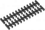 Alphacool Eiskamm X24 - 3mm black - 2 pcs