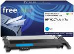 Freecolor Toner HP 117A W2071A cyan 700 Seiten