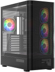 MODECOM Volcano AQ300 ARGB Black Midi Case
