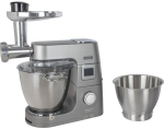 Titanium Chef Patissier XL K&uuml;chenmaschine KWL90.164SI (silber, 1.400 Watt, integrierte Waage)