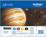 Brother Value Pack LC-1240 BK/C/M/Y Ink Cartridges
