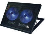Vakoss LF-2463 laptop cooling pad 43.2 cm (17") Black