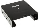 SilverStone SST-SDP10B Bay Converter 5,25 to 3,5 plus 2x 2,5 Zoll