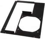 DimasTech PCI-Backpanel Micro-ATX, 5 Slots - graphitschwarz