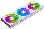 Phanteks D30 PWM Regular Airflow D-RGB Fan, 3-Pack - 120mm, White