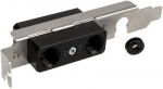 Aquacomputer housing feedthrough via slot cover with two connections G1/4 and...