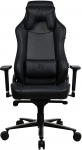 Arozzi Vernazza SoftPU Pure Black Gaming Chair with Metal Frame and Aluminium Wheel Base