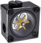 Alphacool Eisfluegel flow indicator G1/4 square - acetal