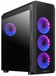 Chieftec Scorpio 4 Mid Tower ATX Case with ARGB Fans, No PSU