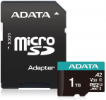 ADATA Micro SD PremierPro 1TB UHS1 U3 V30 100/85 MB/s + adapter