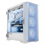 Modecom Computer cases ARGB HORIZON FLOW MIDI White