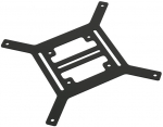 Barrow 140mm Flat Reservoir Bracket - Black