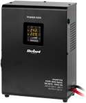 Rebel POWER-1000 Wall-Mounted Emergency Power Supply - converter with pure sine wave and charging function 12V 230V 1000