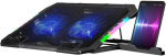 Defender NS-502 cooling pad laptop notebook 15.6-17.3" 2xUSB 2 fans RGB backlight + smartphone holder