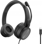 CONCEPTRONIC Headset USB-C Mikro,int.Bed.Stereo 2.0m sw