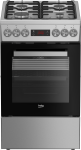 Beko FSM52321DXDT gas/electric cooker, inox, 50x60 cm, grill