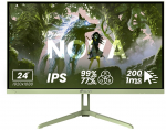 Arozzi Nova 24" IPS 200Hz FHD Gaming Monitor - Forest Green