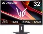 LG 32G600A-B 31.5" VA QHD 180Hz 1ms 2560x1440 Monitor, 2x HDMI