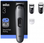 Braun 80789918 hair trimmers/clipper Dark Grey 21 Nickel-Cadmium (NiCd)