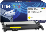 Freecolor Toner HP 117A W2072A yellow 700 Seiten remanufactured