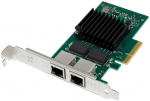 MicroConnect 2 port RJ45 network card, PCIeMain chip : Intel I350 Intel I350 Single Dual Gigabit Fiber network card