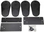 Inter-tech Umbausatz SF-47045 (black, for 4U-47045 case)