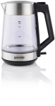 Gorenje | K17OGS | Kettle | Electric | 1.7 L | 2200 W | 360&deg; rotational base | Stainless steel/Glass | Stainless steel