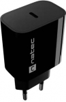 Natec Ribera wall charger 1x USB-C 20W black