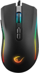 RAMPAGE SMX-R44 V2 Macro Black Mouse 12800 DPI RGB LED