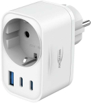Ansmann Home Socket USB Charger HS330 3 Ports 3A/30W (White)