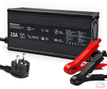 Qoltec Charger for LiFePO4 12V | 20A | PF 0.9