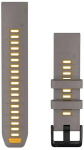 Garmin kellarihm QuickFit 22mm fenix 9 Pro, silver gray/yellow flare