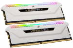 CORSAIR VENGEANCE RGB PRO SL 16GB (2x8GB) DDR4 3200MHz C16 Memory Kit &ndash; White