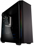 Kolink Refine RGB Midi-Tower, Tempered Glass - black